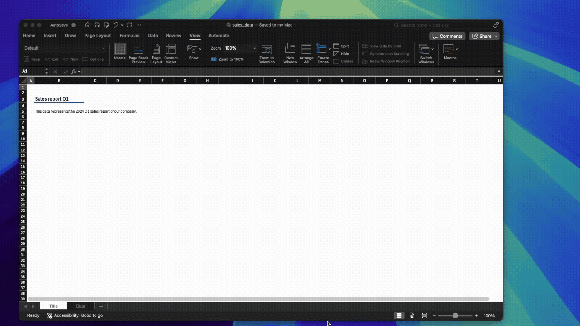 Demo of Excel File Tool